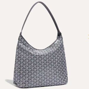 Goyard Gray Boheme Hobo Bag in Good Pre-Owned Condition